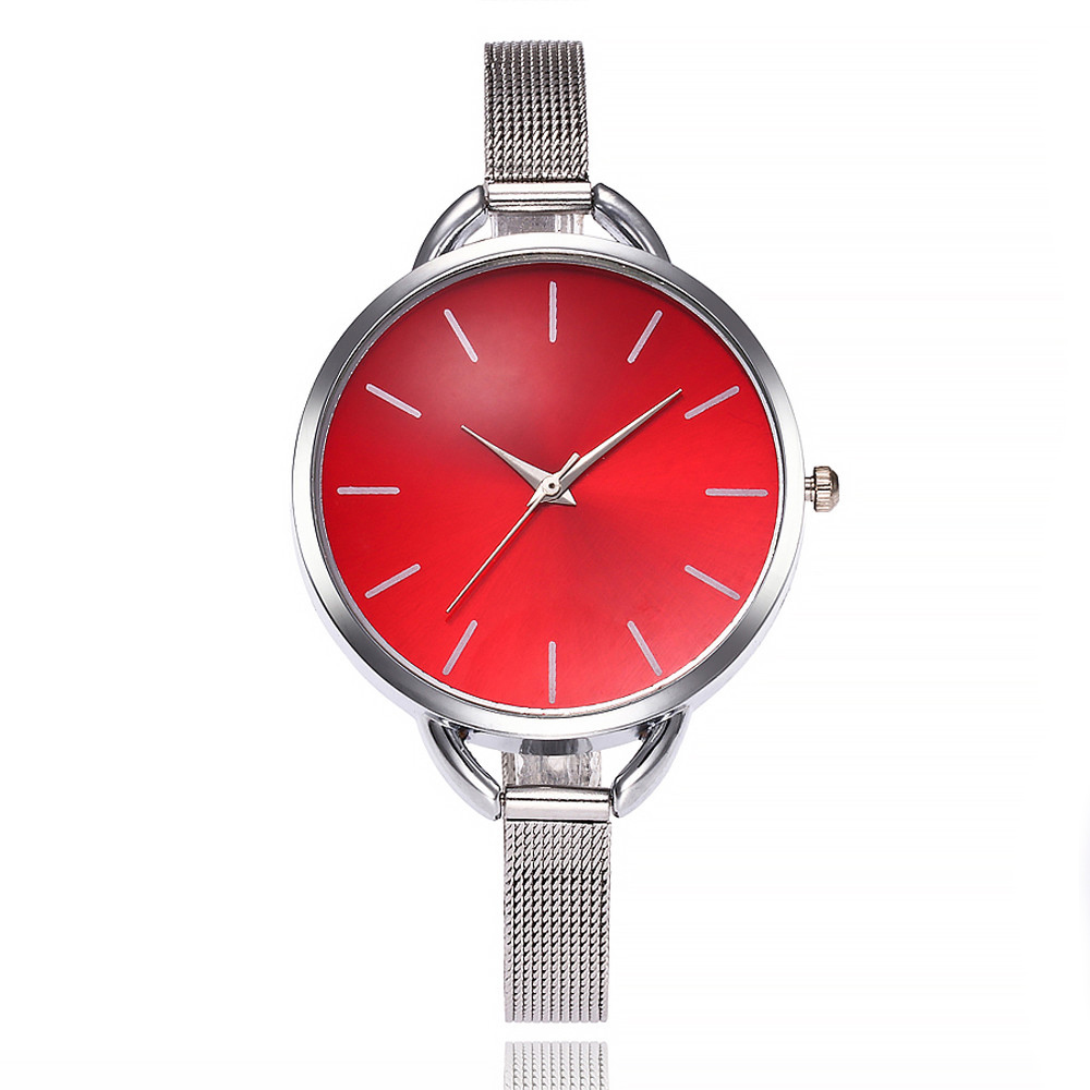 transportar guión colina Reloj Moda Plateado Elegante de Cuarzo con Pulsera de Acero Inoxidable para  Mujer – 24Joyas tienda de compra de relojes y joyas