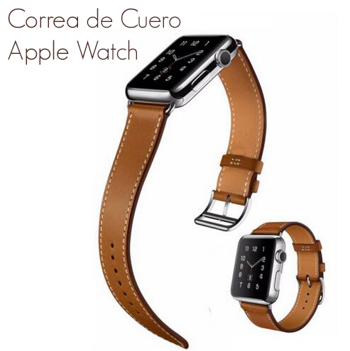 Correa de Cuero para Reloj Apple Watch Serie 4/3/2/1 Pulsera